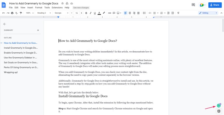 How To Add Grammarly To Google Docs (Detailed Guide)