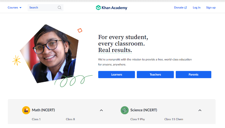 Khan Academy 
